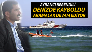 Karamanlı Hayrullah Tarun Denizde Kayboldu