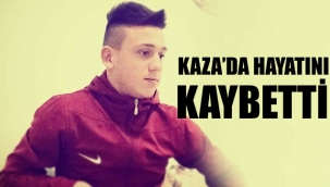 Karapınar'da motosikletiyle refüje çarpan genç hayatını kaybetti