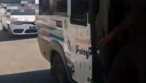 Konya'da trafik denetiminde minibüsten 26 kişi çıktı