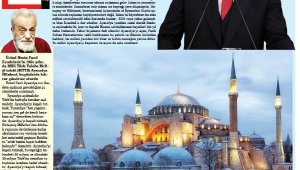 Konya'da yayın yapan gazete tam sayfasını 'Ayasofya'ya ayırdı