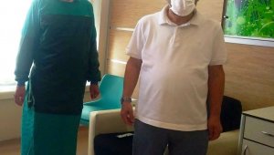Rektör Akgül, hastaneden taburcu edildi