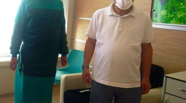 Rektör Akgül, hastaneden taburcu edildi