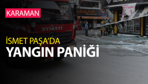 İsmet Paşa'da Yangın Paniği