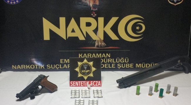 Karaman'da uyuşturucudan 3 kişi adliyeye sevk edildi