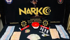 Karaman'da uyuşturucudan gözaltına alınan 4 kişi tutuklandı