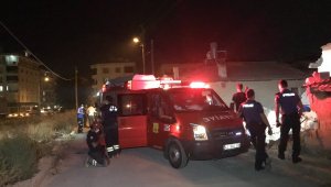 Konya'da boş müstakil ev çöktü