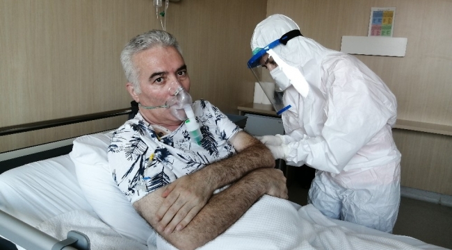 Koronayı yenen hasta: