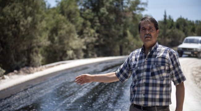 Silifke'nin kırsal bölgelerindeki bazı yollar yıllar sonra asfalt gördü