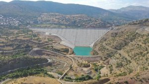 Afşar Barajında da su tutma hazırlıkları başladı