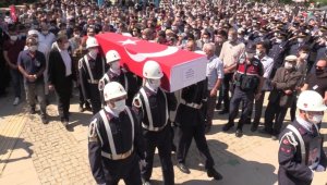 Akşehir Şehidini Uğurladı