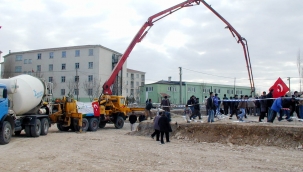 BELEDİYE YUNUS EMRE SEVGİ HASTANESİ'NİN TEMELİ TÖRENLE ATILDI...