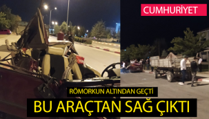 Yol Kenarına Parkedilen Traktör Kazaya Neden oldu