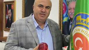 Elmamız artık Karaman’dan ihracat yapılacak.