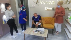 Ereğli'de Covid-19 denetimleri sürüyor