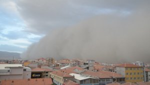 Ereğli'de dev toz bulutu