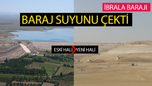 İbrala Barajı Suyunu Çekti ! Özel Haber