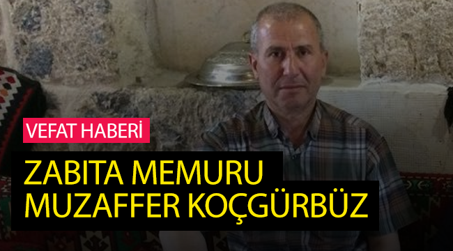 Karaman'da Zabıta Memuru Covid'den Vefat Etti
