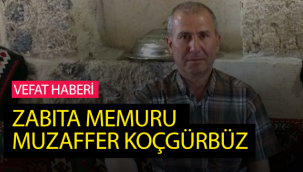 Karaman'da Zabıta Memuru Covid'den Vefat Etti