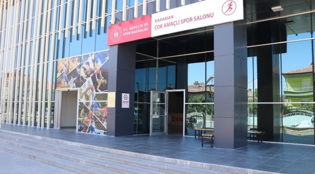 Karaman'da fitness ve sauna merkezi hizmete girdi
