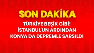 Konya 4.0 büyüklüğünde deprem oldu