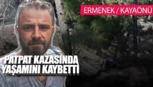 Patpat motoru uçuruma yuvarlandı: 1 ölü, 2 yaralı
