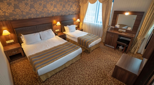 Şehir Merkezinde Otel Odaları