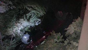Sulama kanalına düşen araçta 1 kişi öldü, 2 kişi yaralandı