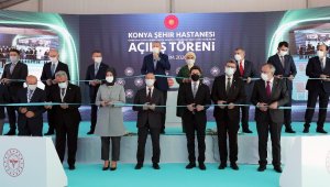 Konya Şehir Hastanesi ve yatırımların toplu açılış töreni