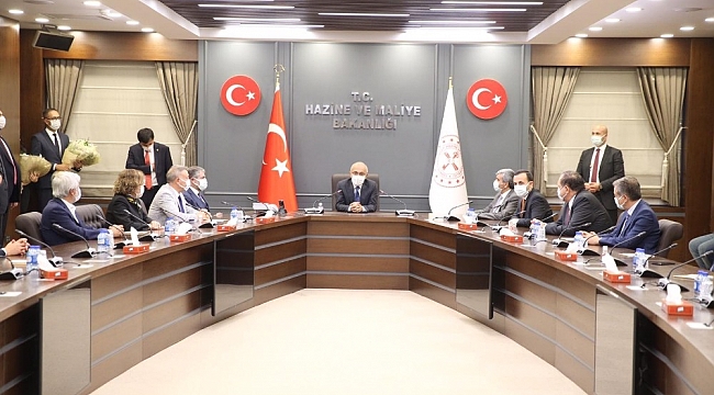 Hazine ve Maliye Bakanı Elvan göreve başladı
