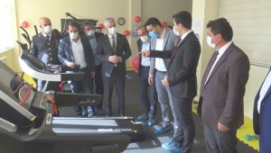 Karaman Başyayla'da spor salonu ve kütüphane açıldı