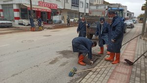Karaman Belediyesiden yağışlara karşı kış hazırlığı