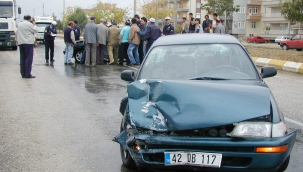 - KARAMAN'DA TRAFİK KAZASI: 3 YARALI