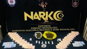 Karaman'da uyuşturucudan gözaltına alınan 3 kişi tutuklandı