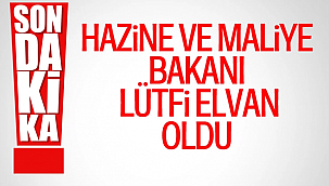 Karamanlı Lütfi Elvan Ekonomi Bakanı Oldu