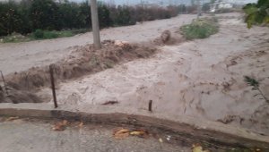 Antalya'da hortum seraları vurdu