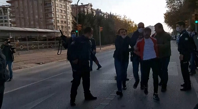 Ateş ederek kaçtı, kovalamacayla polise yakalandı