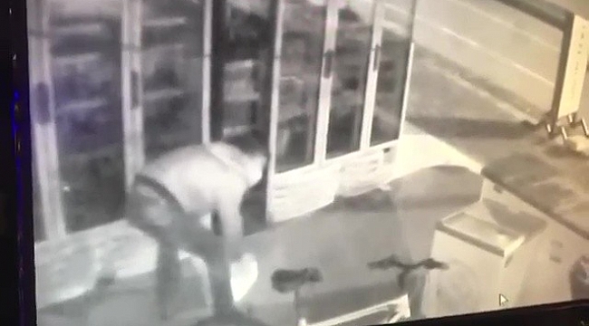 Hırsızın enerji içeceği aşkı, market sahibini isyan ettirdi