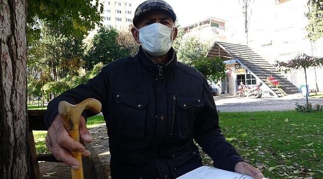 Kanser hastasına çocukları bakmadı ablası da sokağa attı