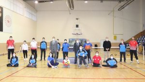 Karaman Valisi Işık, engelli sporcuları yalnız bırakmadı