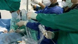 Karaman'da kapalı böbrek taşı ameliyatı yapılmaya başlandı