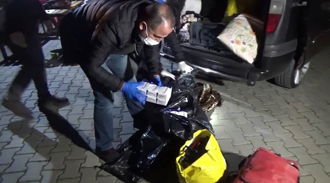 Konya'da 16 bin 554 sentetik uyuşturucu hap ele geçirildi