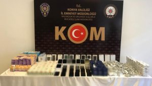 Konya'da 2 ton 150 kilogram sahte deterjan ele geçirildi