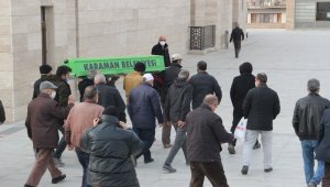 Konya'da cesedi bulunan şahıs Karaman'da toprağa verildi