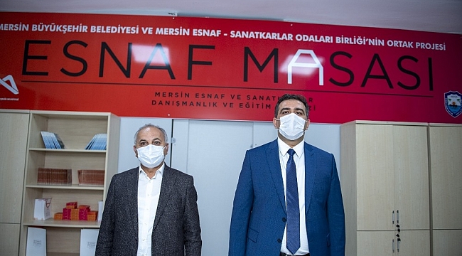Mersin'de salgında kapalı olan esnafın su borcu belediyece ödenecek