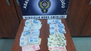 Takip ettikleri işçinin 21 bin lirasına çalan hırsızlar yakalandı