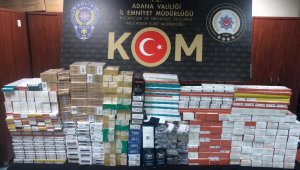 Adana'da kaçakçılık operasyonu