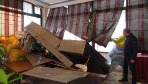 Akkuyu Nükleer Santrali inşaatındaki planlı patlamada hasar tespit çalışmaları başladı