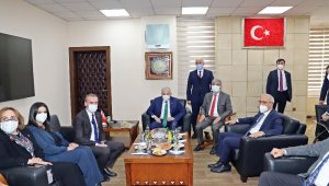 Bakan Elvan ve Binali Yıldırım'dan Başkan Gültak'a ziyaret