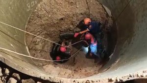 Cenin pozisyonuyla toprak altından sağ çıktı, arkadaşının son bakışını unutamıyor