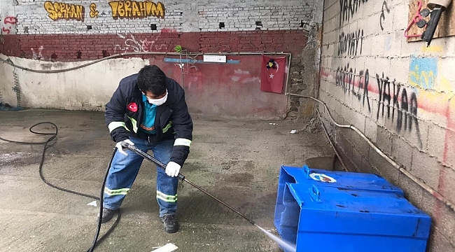 Ceyhanlı temizlik işçisi örnek oluyor
